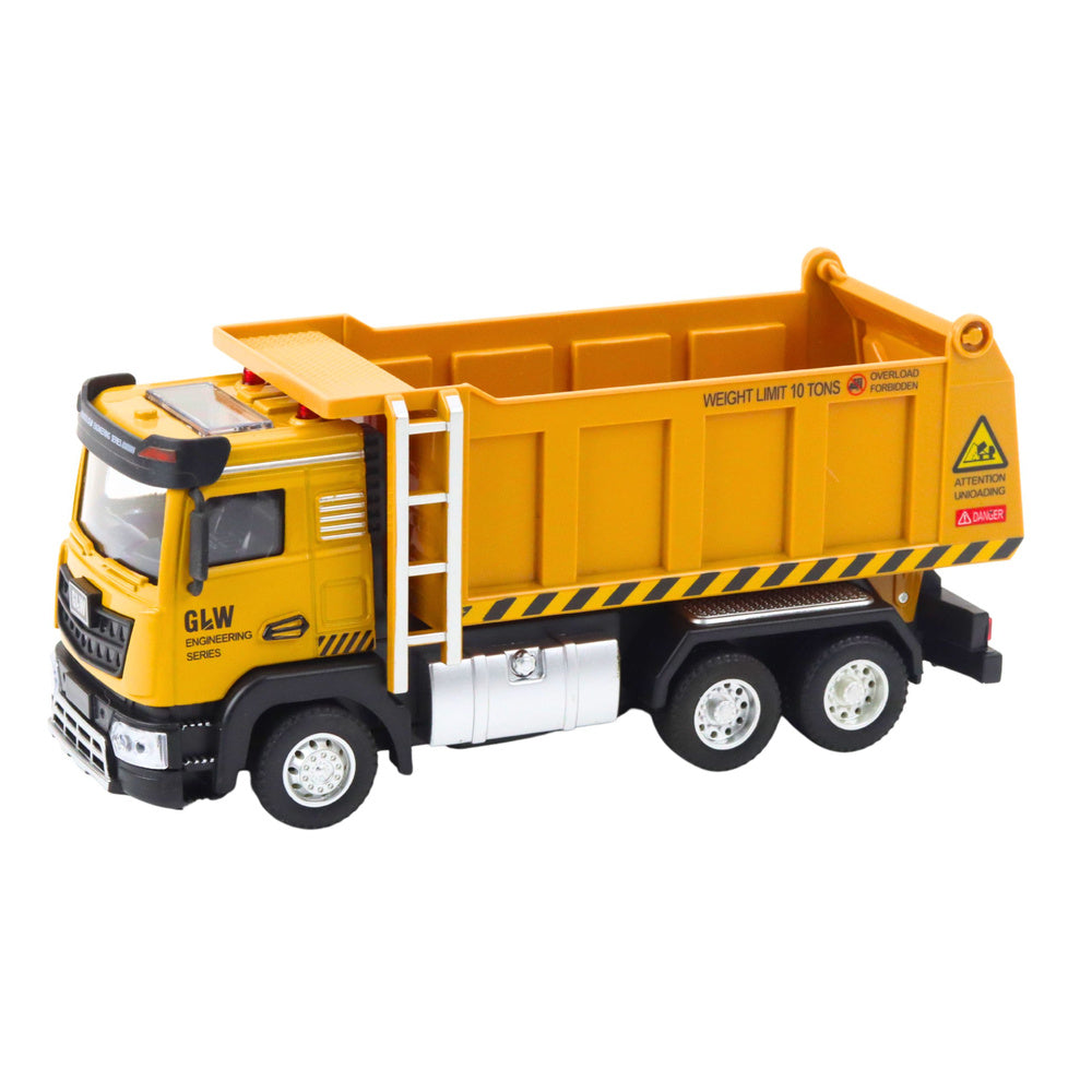 LEAN Toys Baufahrzeug Gelber Kipper – Produktabbildung 2