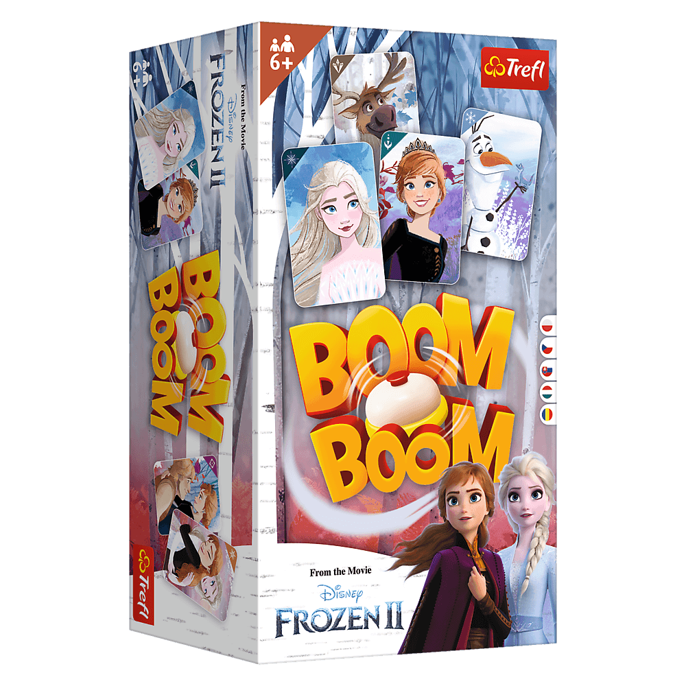 Trefl Gry Boom Boom Frozen II – Geschicklichkeitsspiel Trefl 01912