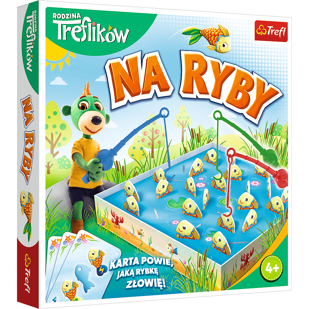 Trefl Gry Treflik-Familien-Geschicklichkeitsspiel – Na Ryby - Trefl 01963