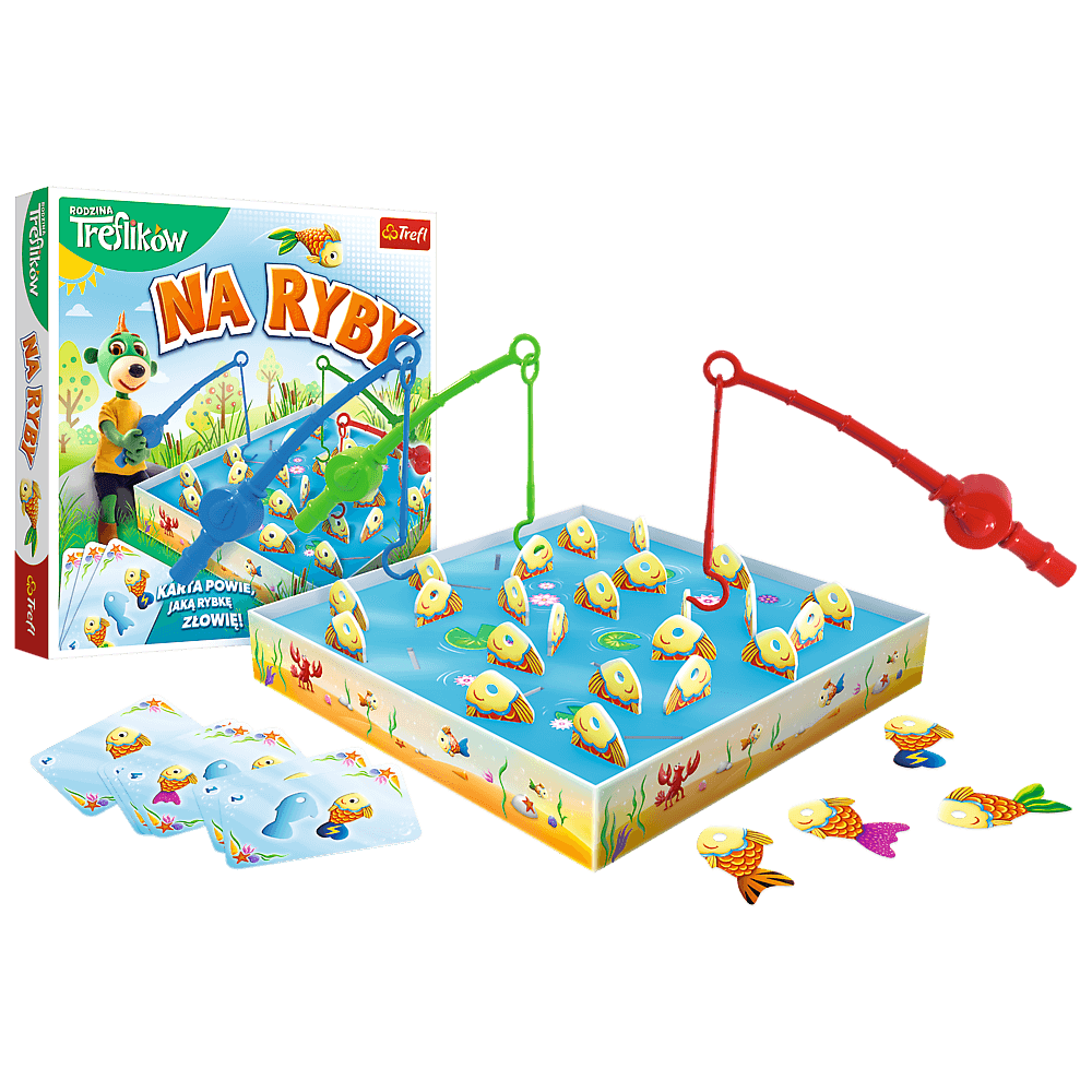 Trefl Gry Treflik-Familien-Geschicklichkeitsspiel – Na Ryby - Trefl 01963 – Produktabbildung 2