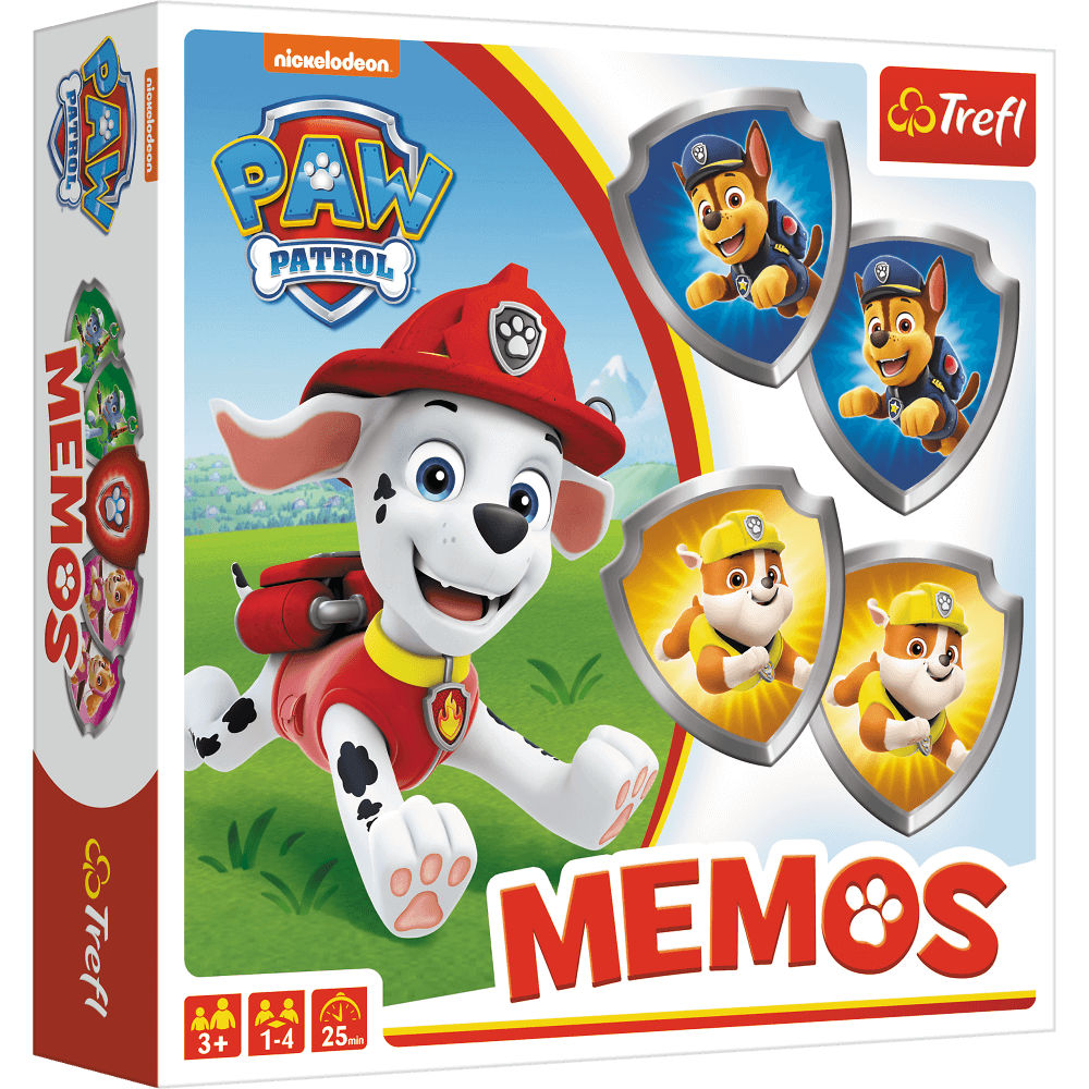 Trefl Gry Memory-Spiel Paw Patrol Memos – Trefl 01892