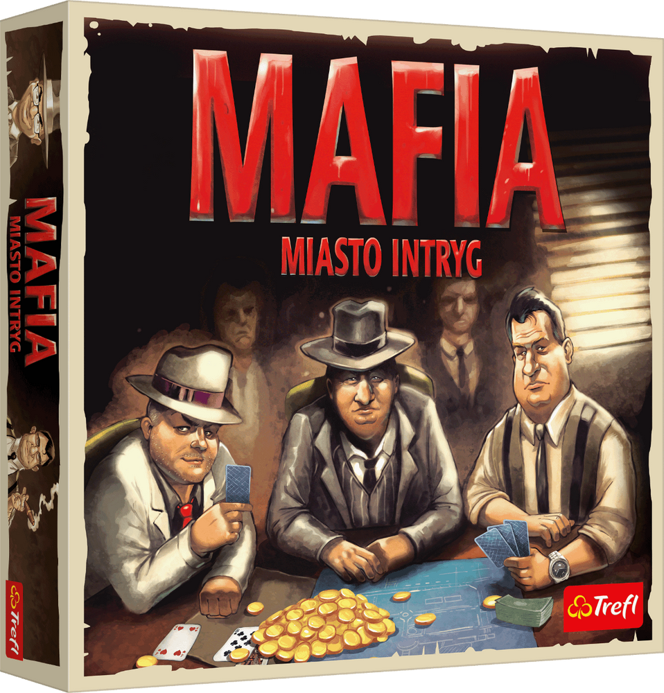 Trefl Gry Gesellschaftsspiel - Mafia Miasto intryg - Trefl 02297