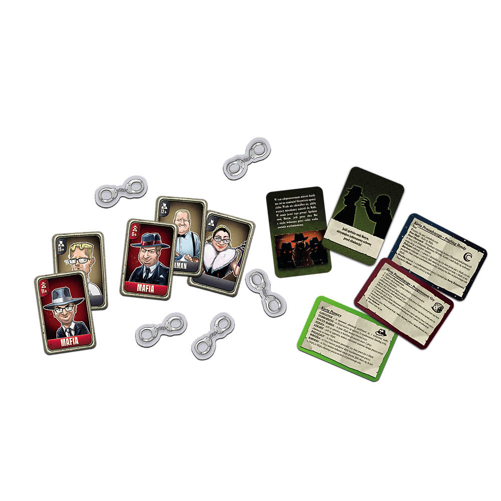 Trefl Gry Gesellschaftsspiel - Mafia Miasto intryg - Trefl 02297 – Produktabbildung 2