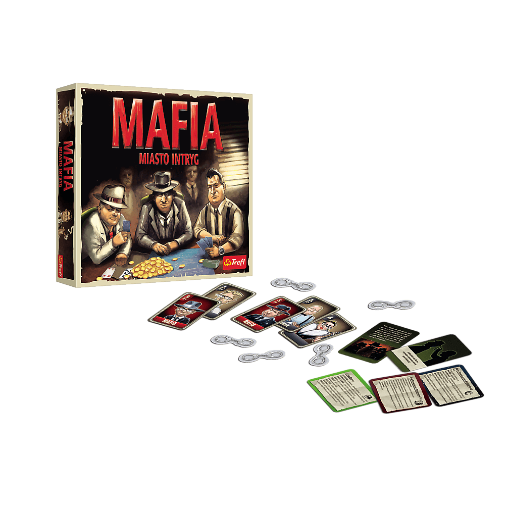 Trefl Gry Gesellschaftsspiel - Mafia Miasto intryg - Trefl 02297 – Produktabbildung 4