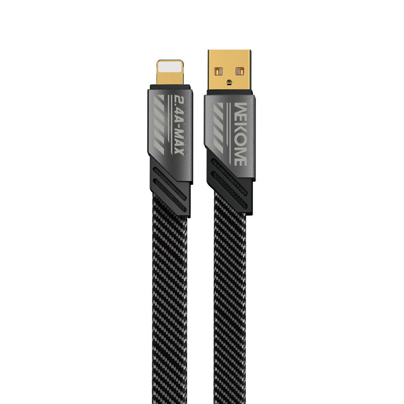 WEKOME WDC-190 Mecha Series - Verbindungs- Kabel USB-A für Lightning Fast Charging 1 m (matt)