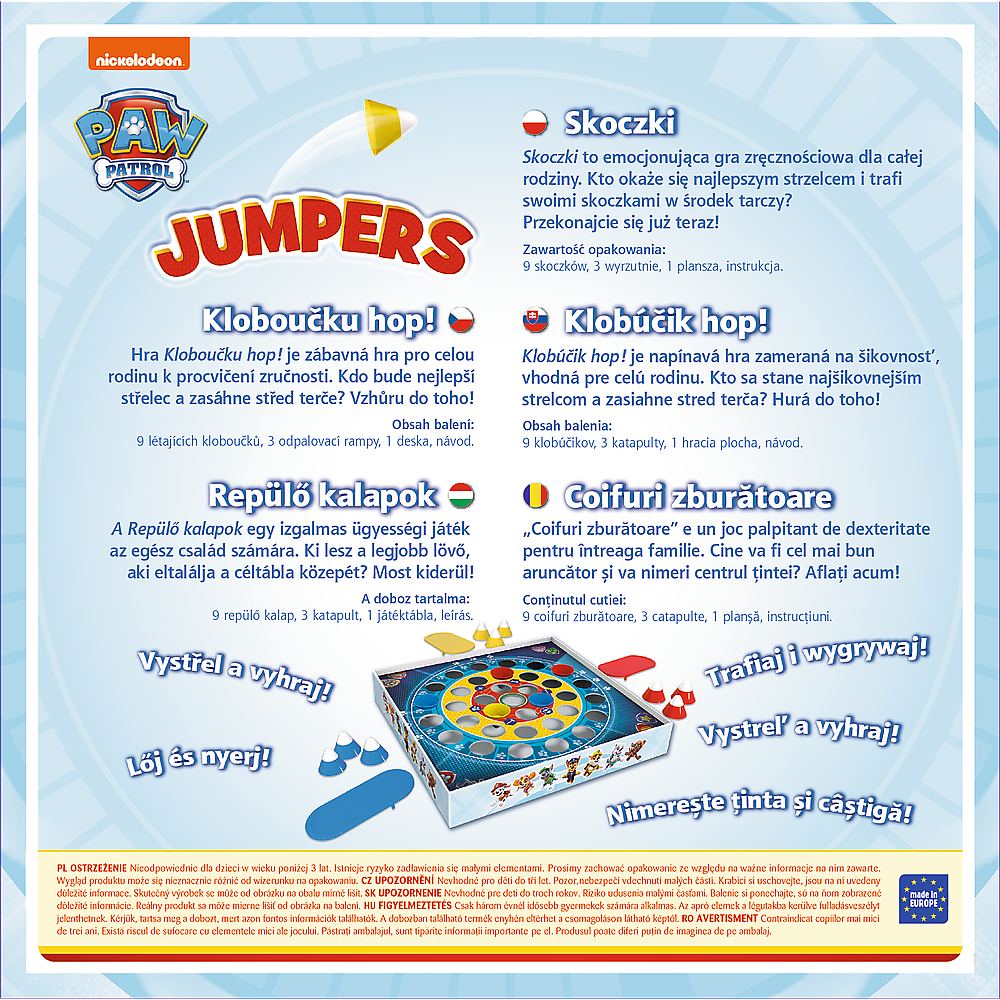 Trefl Gry Paw Patrol Jumpers Spiel Trefl 01998 – Produktabbildung 2