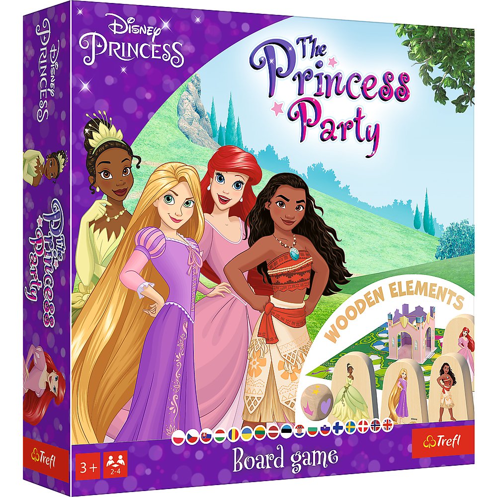 Trefl Gry Disney Das Prinzessinnen-Party-Brettspiel 02434
