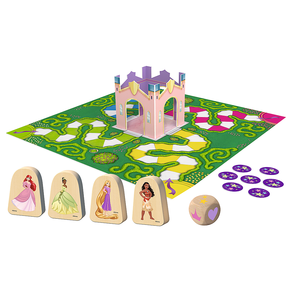 Trefl Gry Disney Das Prinzessinnen-Party-Brettspiel 02434 – Produktabbildung 2