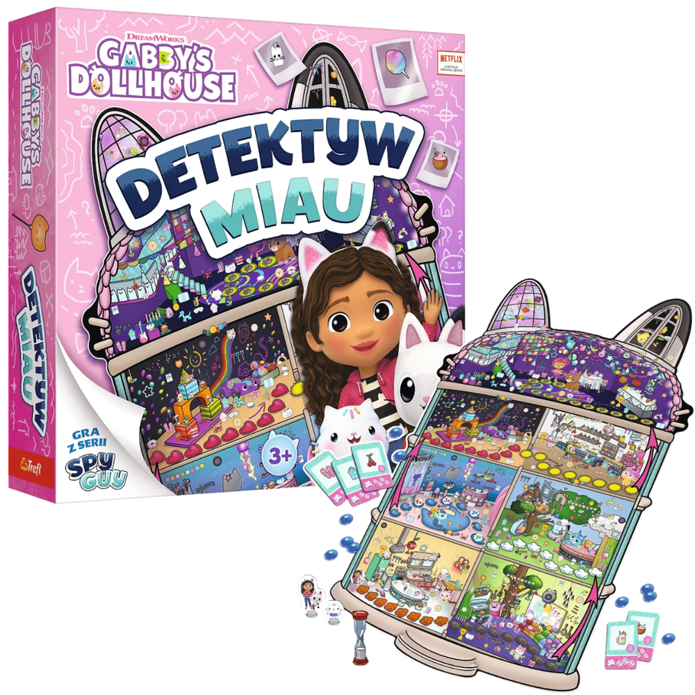 Trefl Gry 02695 SPIEL - Detektiv Miauen 2695