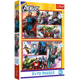 Trefl Puzzle Puzzle - 2x70 - Werde ein Held Trefl 34439