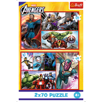 Trefl Puzzle Puzzle - 2x70 - Werde ein Held Trefl 34439 – Produktabbildung 4