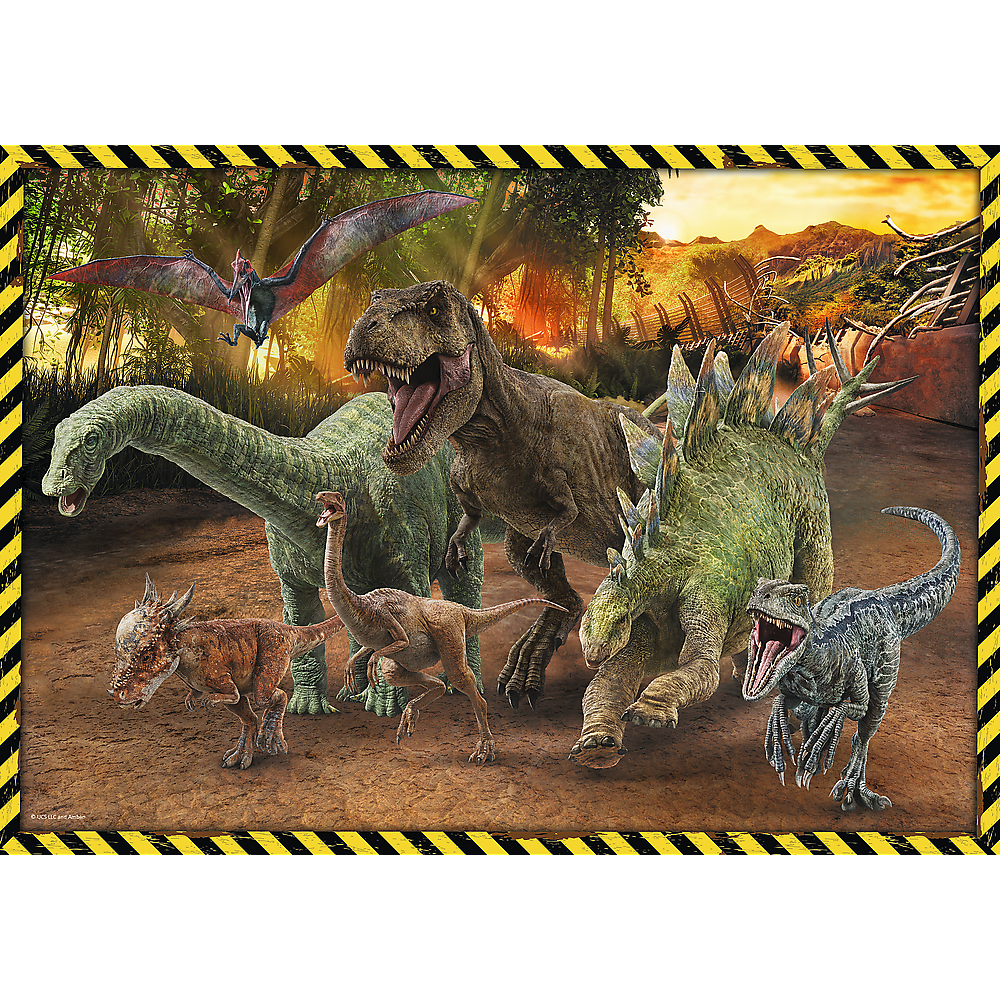 Trefl Puzzle Puzzle – 200 – Jurassic Park Dinosaurier Jurassic World 13287 – Produktabbildung 2