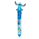 Disney Stitch - 10barevné automatické Stift s 3D figurkou