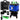 LEAN 4D Laser Level Plane 16 Linien Koffer 2 Batterien Blau