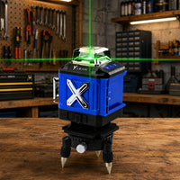 LEAN 4D Laser Level Plane 16 Linien Koffer 2 Batterien Blau – Produktabbildung 3