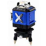 LEAN 4D Laser Level Plane 16 Linien Koffer 2 Batterien Blau – Produktabbildung 4