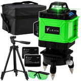 LEAN 4D Laser Level Plane 16 Linien Tasche 2 Batterien Grün