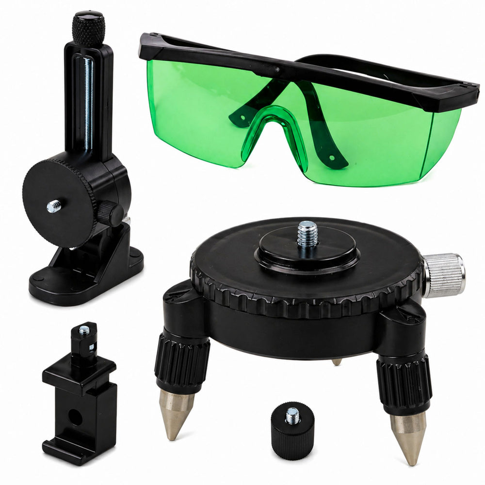 LEAN 4D Laser Level Plane 16 Linien Tasche 2 Batterien Grün – Produktabbildung 6