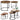LEAN 2-in-1-Set runder Couchtische Vintage Naturholz 70x50cm 45x44cm