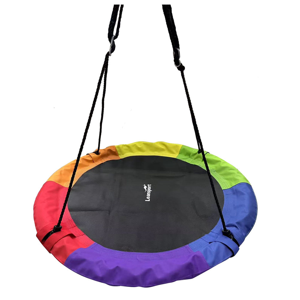 LEAN Sport Gartenschaukel Storchennest für Kinder Bunt 100cm – Produktabbildung 2