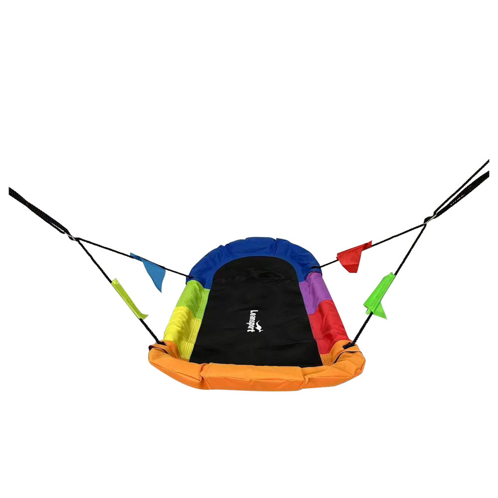 LEAN Sport Gartenschaukel Storchennest Rechteckig Bunt 167 x 75cm – Produktabbildung 2