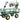 LEAN Faltbarer Gartentransportwagen, Stahlanhänger, 200 kg