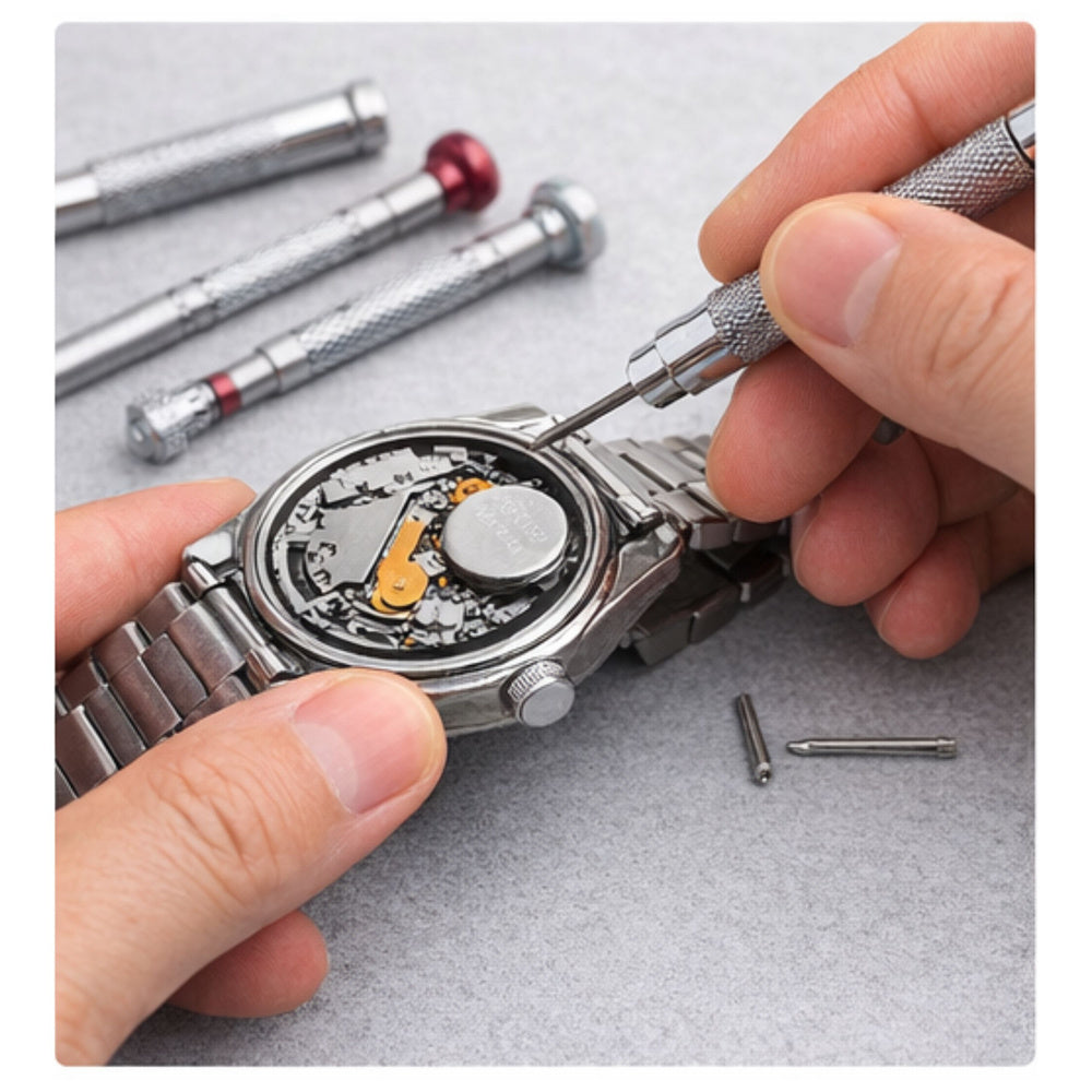 LEAN Uhrenreparaturset, Profi-Werkzeugkoffer, 147-teilig – Produktabbildung 2
