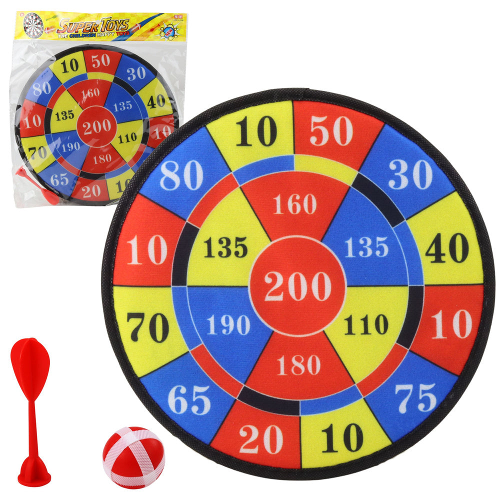 Dartscheibe mit Punktestand Lernspiel Darts Pfeil Ball Geschicklichkeitsspiel