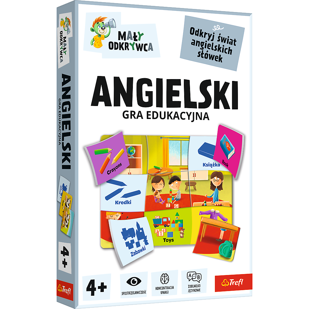 Trefl Gry SPIEL - Englisch / Little Explorer Trefl 02812