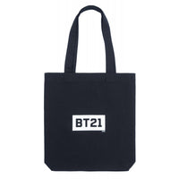 BT21 - Látková Einkaufs- Tasche 28x40 cm (schwarz) – Produktabbildung 2