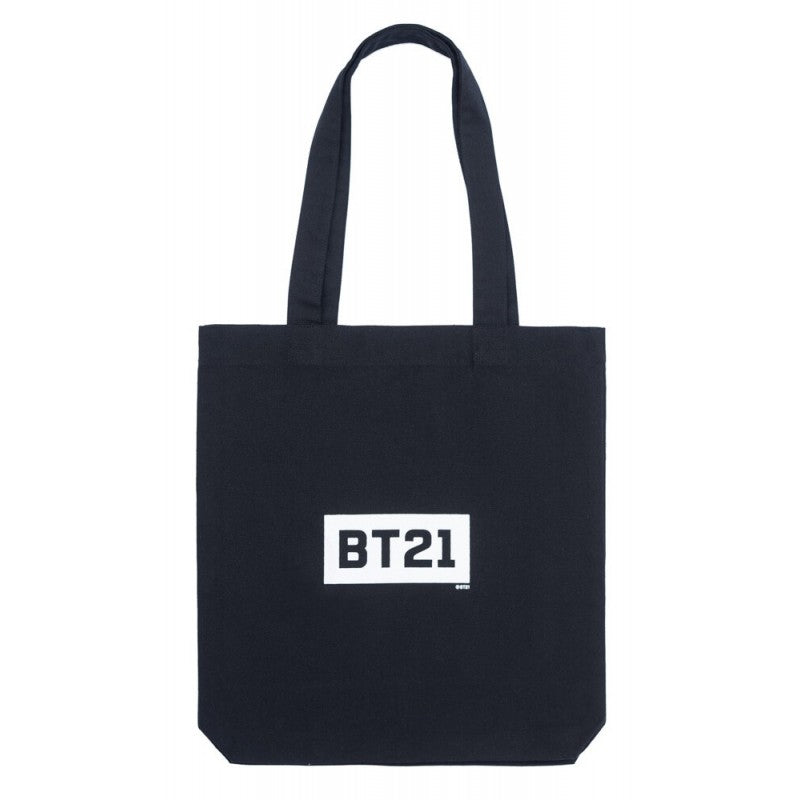 BT21 - Látková Einkaufs- Tasche 28x40 cm (schwarz) – Produktabbildung 2