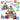 LEAN Toys 3D Magnetbausteine Konstruktionspuzzle Bunt 45 Stk