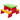 Dorex Kinder-Gartentisch- und Bank-Set, Rot 5067
