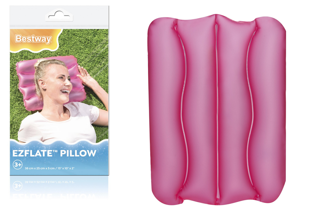 Aufblasbares Kissen 38 x 25 cm Pink Bestway 52127
