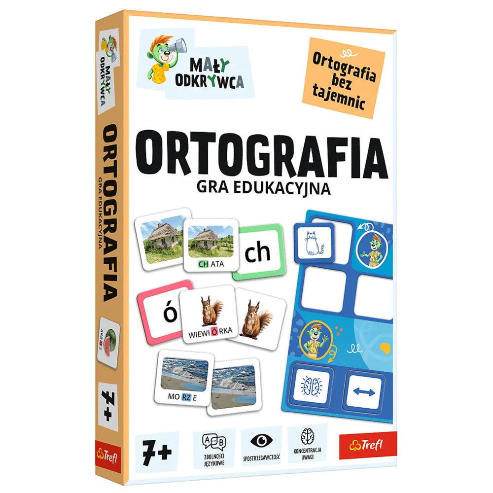 Trefl Gry Spiel - Rechtschreibung Little Explorer Trefl 02803