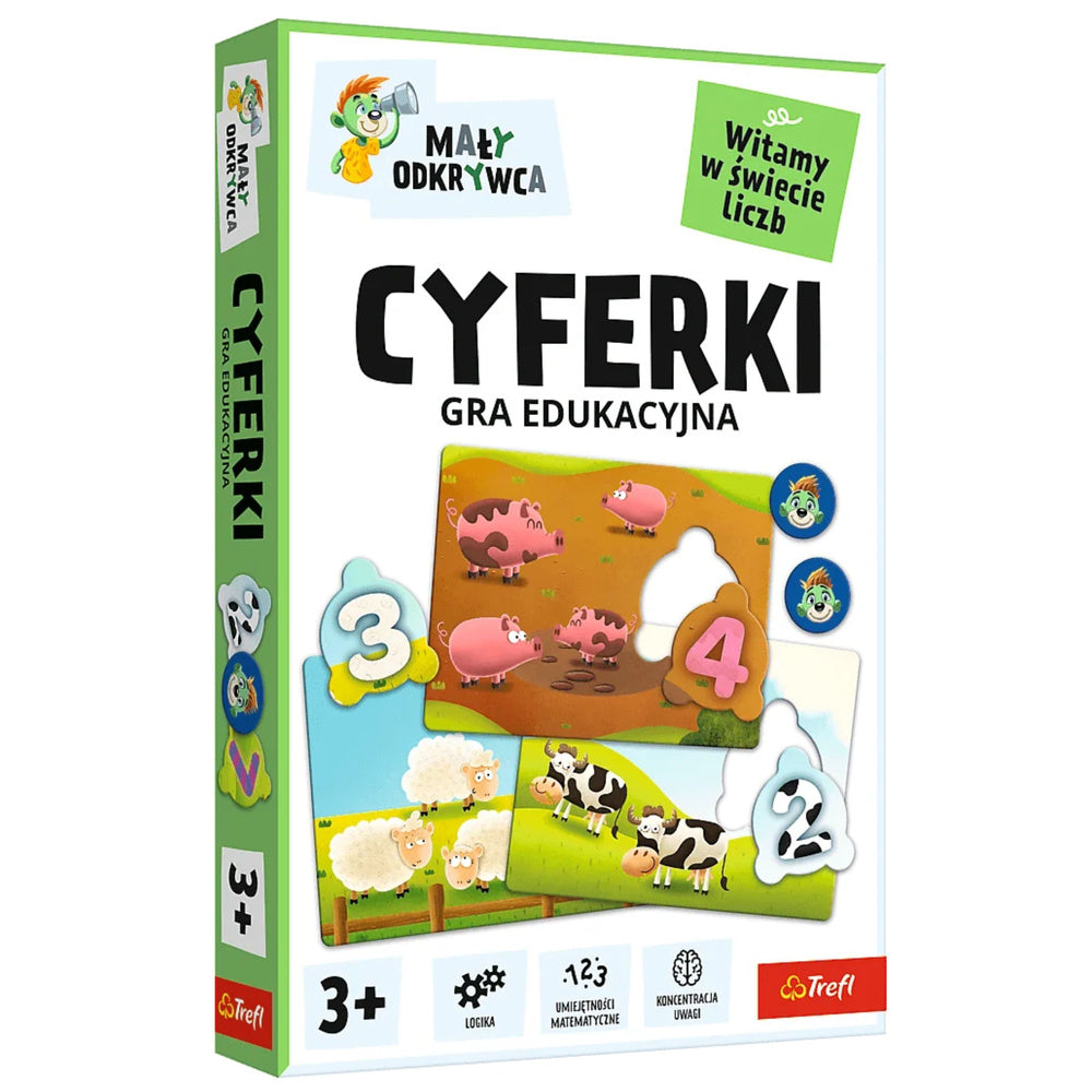 Trefl Gry SPIEL - Kleiner Entdecker Zahlen Trefl 02810