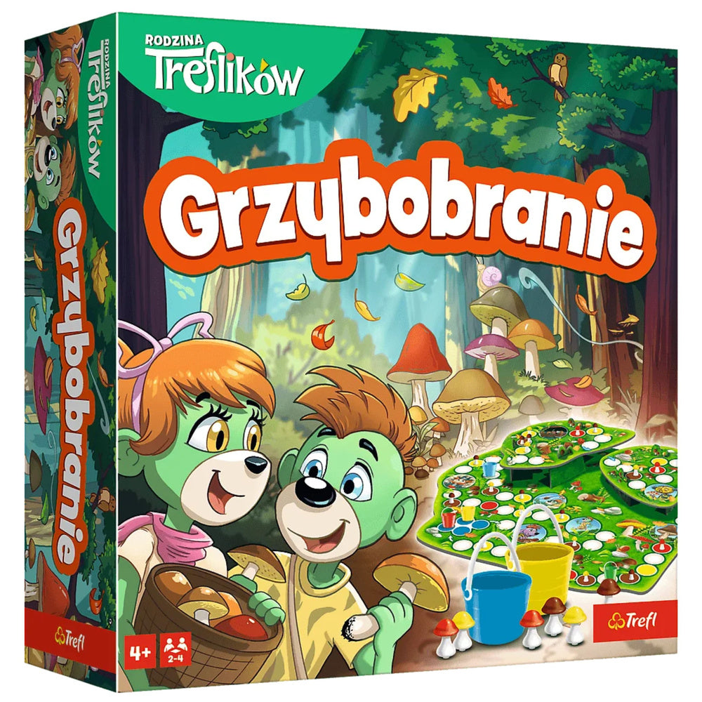 Trefl Gry SPIEL - Pilze sammeln Treflik Familie Trefl 02819