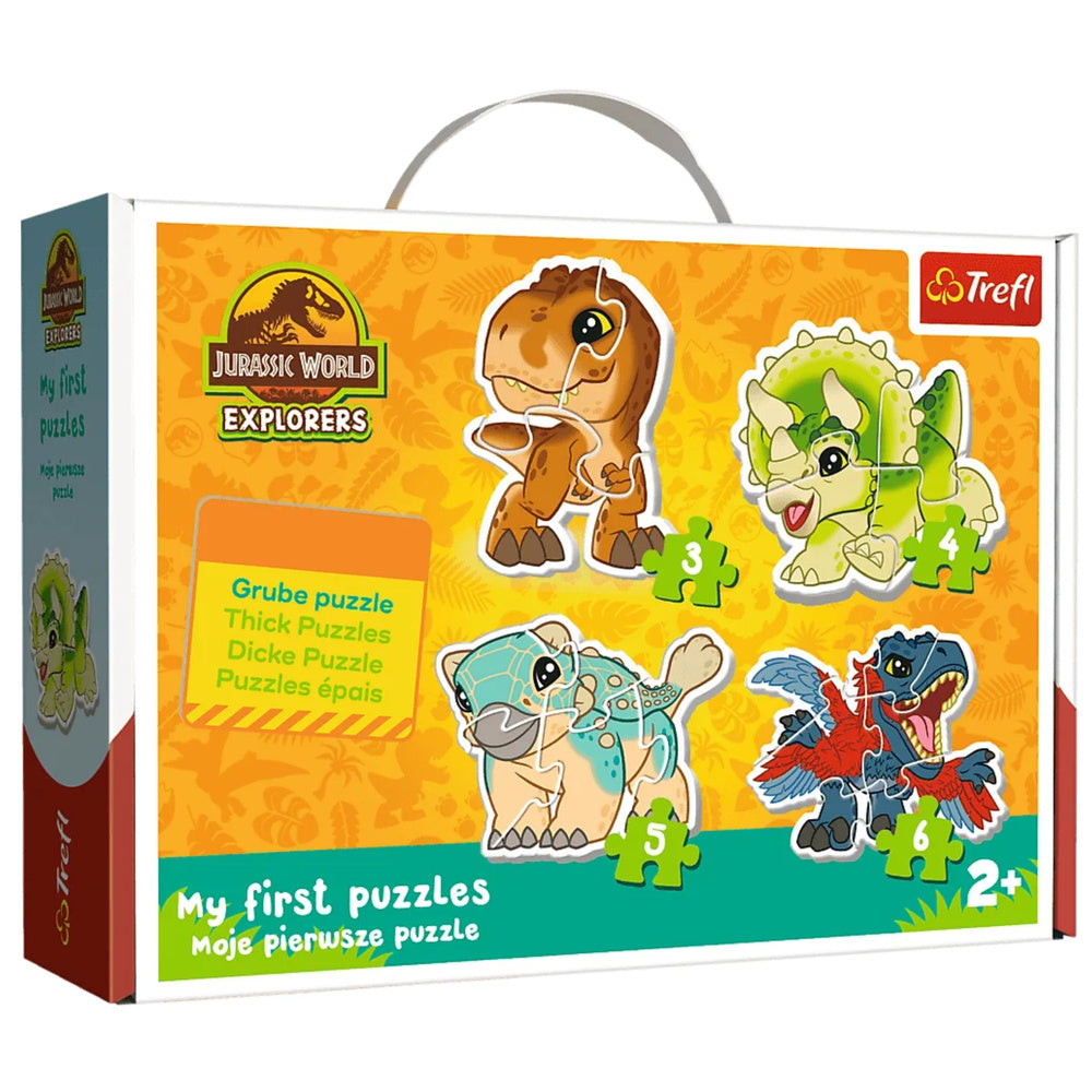 Trefl Puzzle Baby Classic Puzzle – Süße Dinosaurier – Jurassic World Trefl 36138