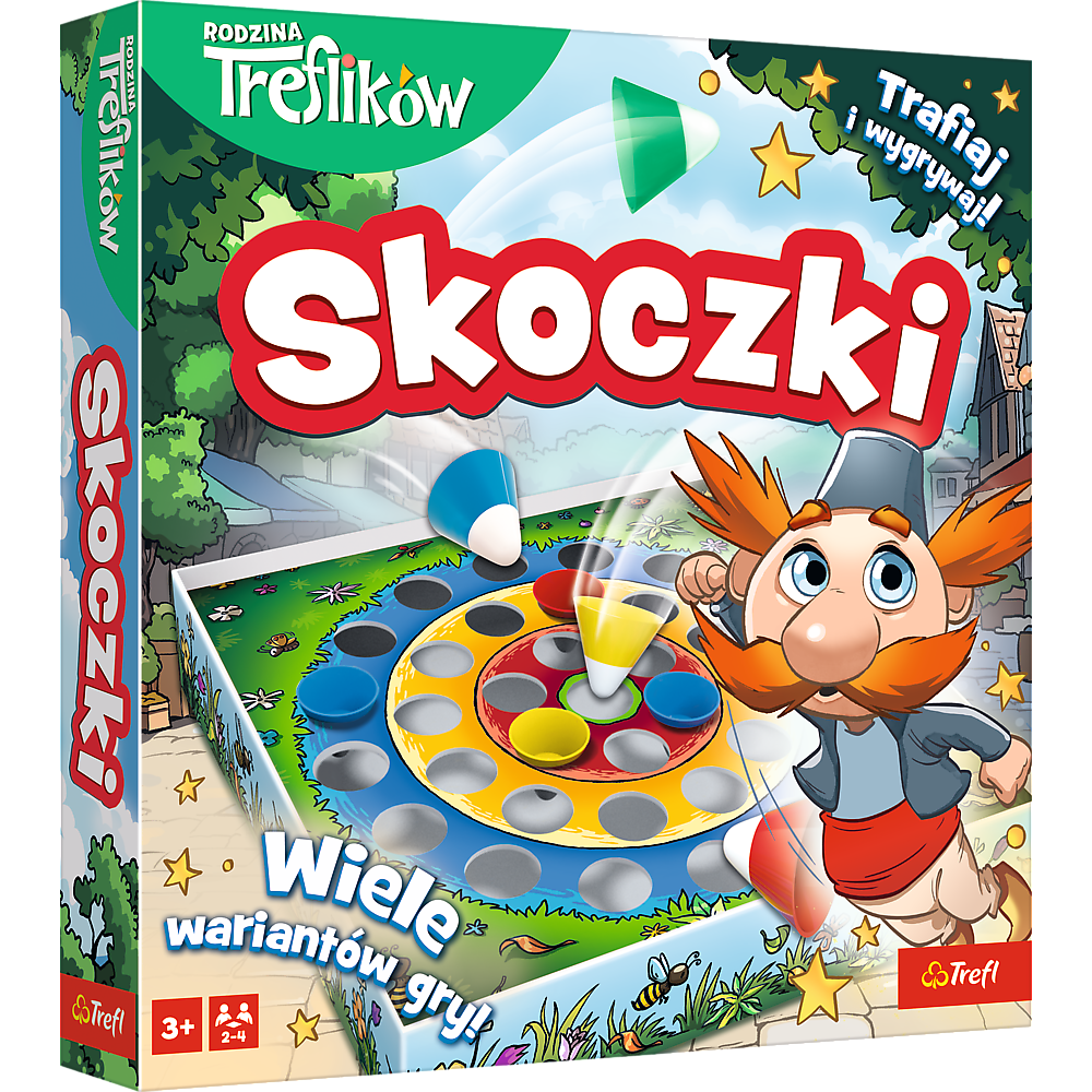 Trefl Gry Trefl 02820 Jumpers Familien-Arcade-Spiel