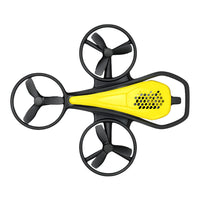 LEAN Toys Mini-RC-Drohne Syma X36 Vier-Achsen-Akrobatik Gelb – Produktabbildung 3