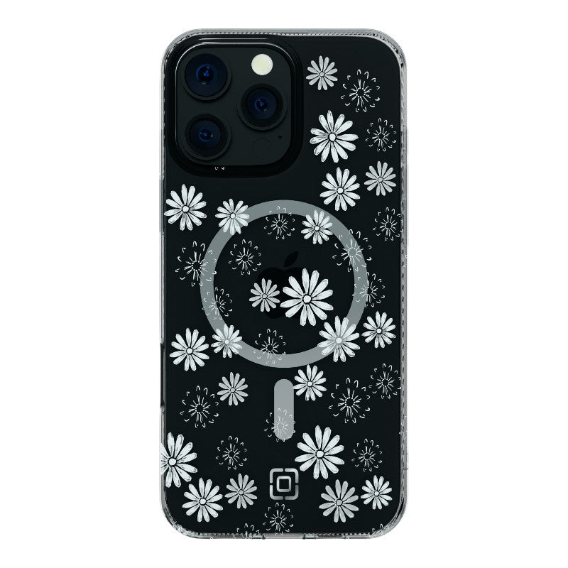 Incipio Forme MagSafe - Hülle für iPhone 16 Pro Max (Ditzy Floral Silver) – Produktabbildung 2