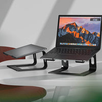 Crong AluBench – hliníkový Ständer für Laptop (schwarz) – Produktabbildung 8