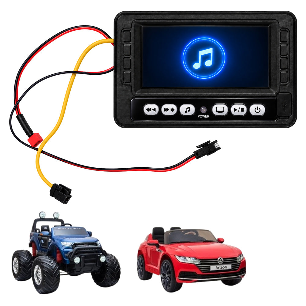 LEAN CARS LCD MP4 Radio Panel für elektrische Fahrt auf Auto Ford Ranger Arteon