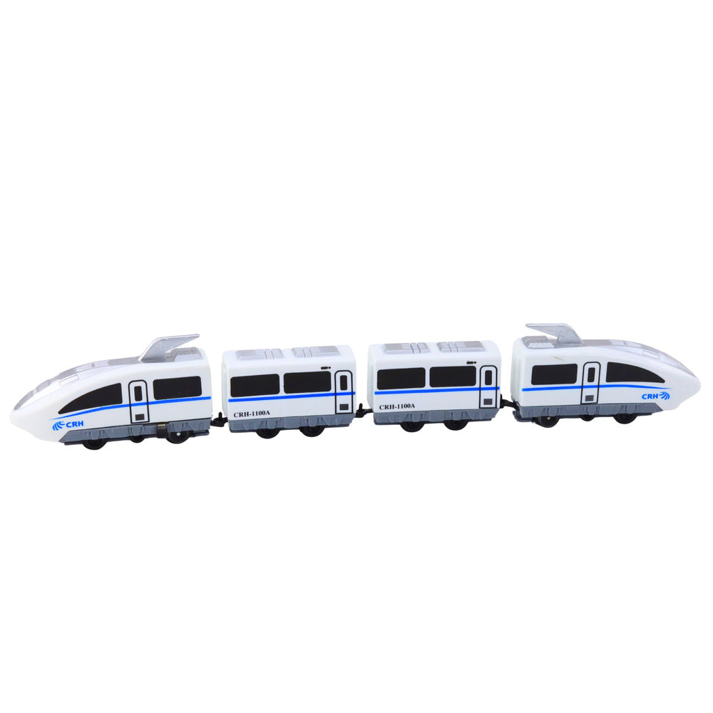 LEAN Toys City Express Elektro-Schnellzug, 13-gleisige Eisenbahn – Produktabbildung 2