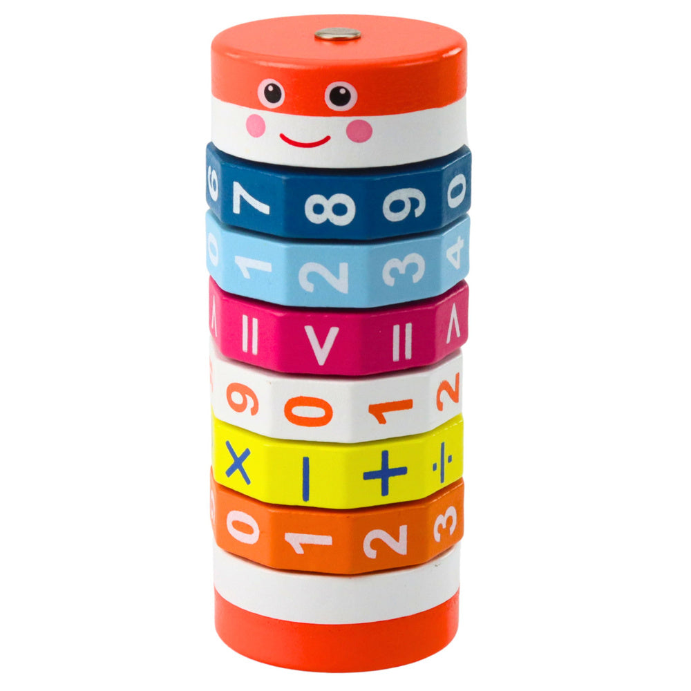 LEAN Toys Lernspielzeug: Mathematik-Roller für Kinder – Nuka-Zählpuzzle – Produktabbildung 2