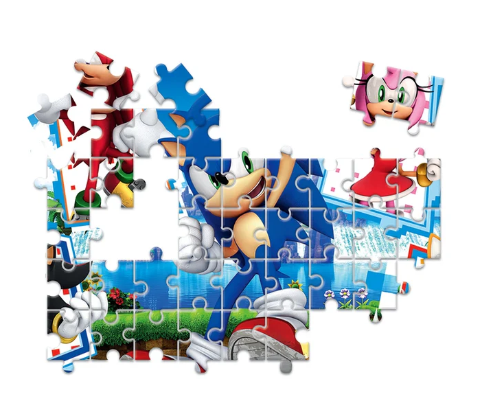 Bildungsset Puzzle, Memo & Bausteine SONIC Clementoni 18318 – Produktabbildung 3