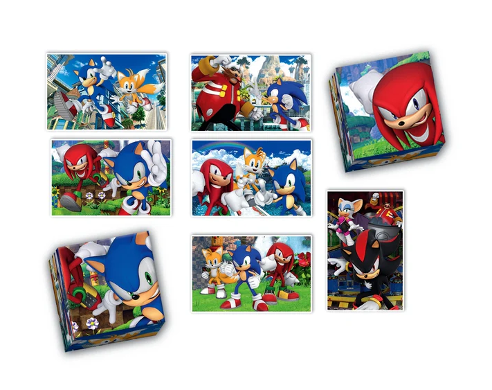 Bildungsset Puzzle, Memo & Bausteine SONIC Clementoni 18318 – Produktabbildung 2