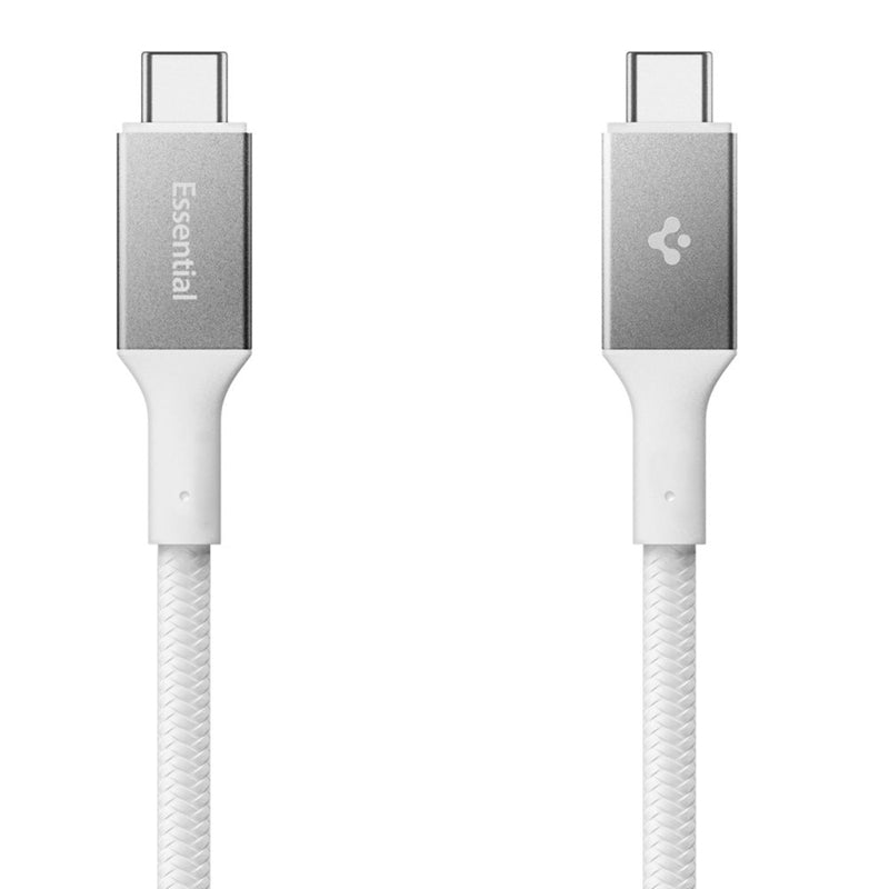 Spigen EB10015CC Essential - Kabel USB-C für USB-C PD 100W 1,5m (weiß) – Produktabbildung 2