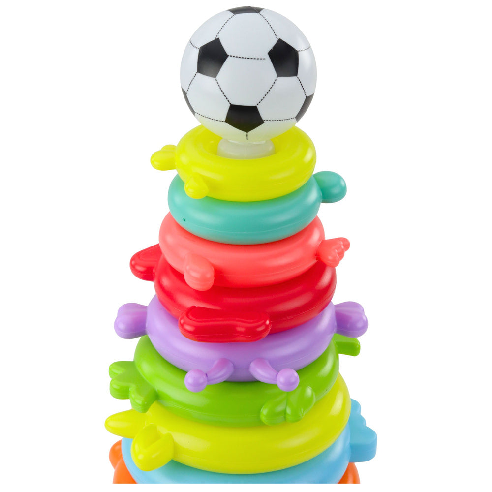 LEAN Toys Lernspielzeug Pyramiden-Puzzle-Ball-Aufkleber, 13 Level, farbenfroh – Produktabbildung 2