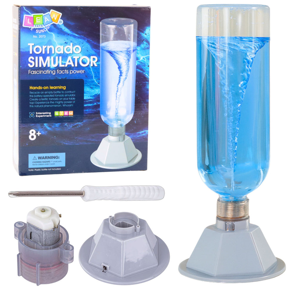 LEAN Toys DIY-Tornado-Simulator-Lehrbausatz